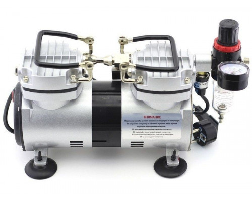 Компрессор JAS 1205, с регулятором давления, автоматика, два режима работы, два цилиндра