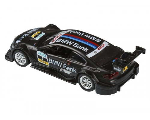 Машина АВТОПАНОРАМА BMW M3, DTM, 1/42, черный, инерция, откр. двери, в/к 17,5*12,5*6,5 см