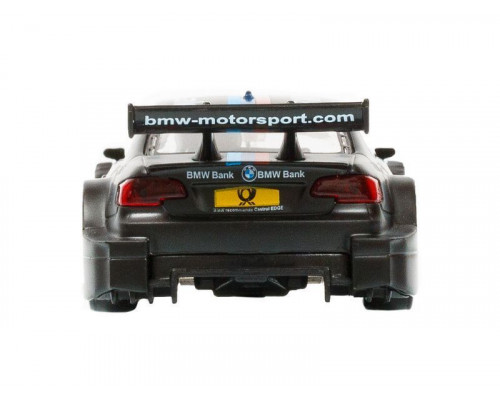 Машина АВТОПАНОРАМА BMW M3, DTM, 1/42, черный, инерция, откр. двери, в/к 17,5*12,5*6,5 см