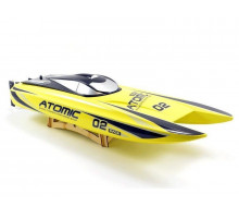 Радиоуправляемый катамаран Volantex RC ATOMIC 700 желтый Brushless 2.4G LiPo RTR