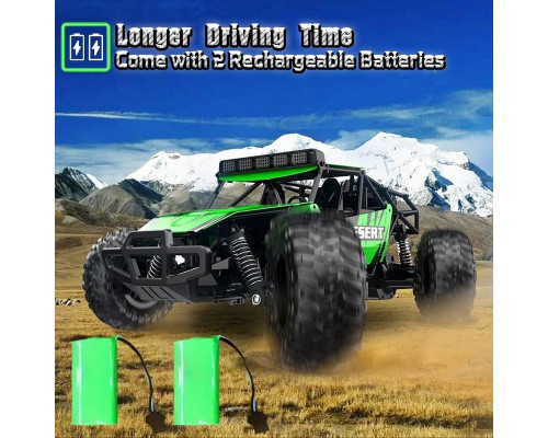 Радиоуправляемый внедорожник Volantex RC Desert King зеленый 2WD 2.4G 1/16 RTR