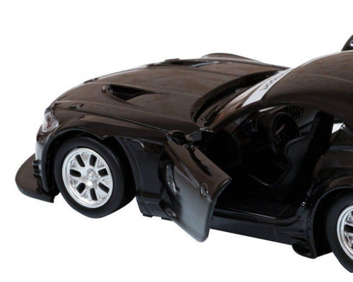 Машина АВТОПАНОРАМА BMW Z4 GT3, 1/38, черный, инерция, откр. двери, в/к 17,5*12,5*6,5 см