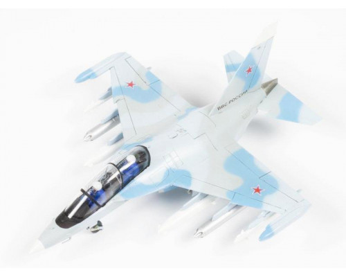 Сборная модель ZVEZDA Российский учебно-боевой самолет Як-130, 1/72