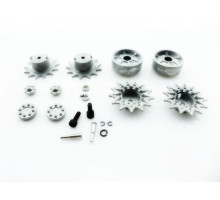 Ведущая звездочка 2 шт. и ленивец 2 шт. для танка SHERMAN M4A3 76 мм TAG120681