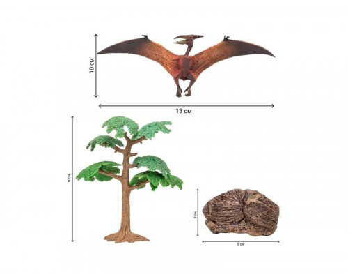Динозавры MASAI MARA MM206-026 для детей серии Мир динозавров (набор фигурок из 6 пр.)