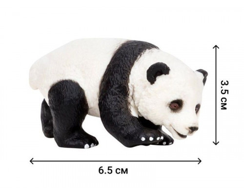 Набор фигурок животных MASAI MARA MM201-004 серии Мир диких животных: Семья панд, 4 пр.