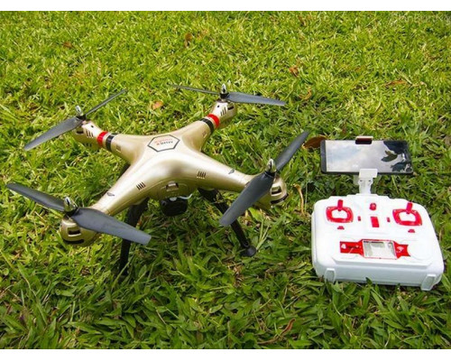 Р/У квадрокоптер Syma X8HW с FPV трансляцией Wi-Fi, барометр 2.4G RTF