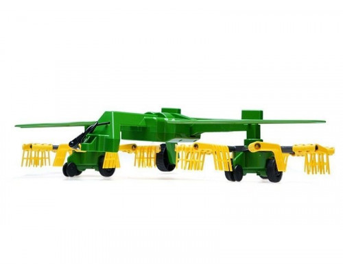 Прицеп для трактора Double Eagle двойная роторная валковая косилка 1:16