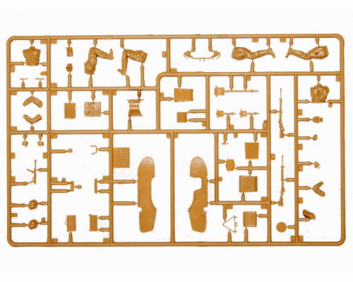 Сборная модель ZVEZDA Советский мотоцикл М-72 с коляской и экипажем, 1/35