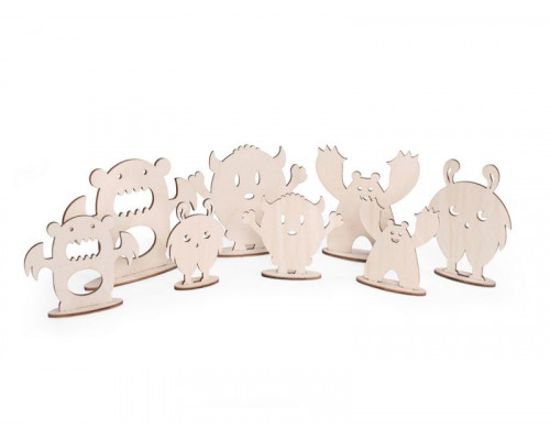 Деревянный конструктор Lemmo Пистолет №ЛТ07052018, 85 деталей