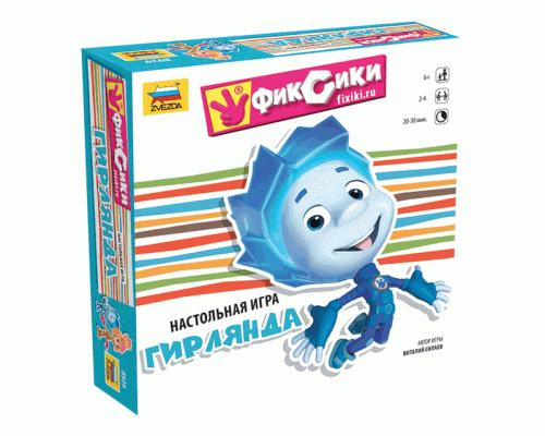 Настольная игра ZVEZDA Фиксики. Гирлянда, детская