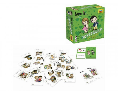 Настольная игра ZVEZDA Love is … Потеряшки, семейная
