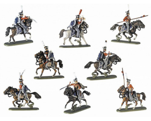 Сборные солдатики ZVEZDA Русские гусары, 1/72