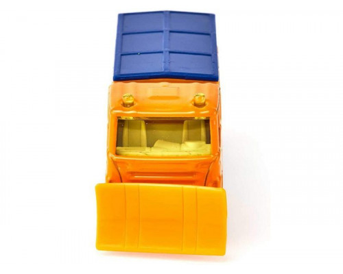 Снегоуборщик Siku 1309 1/55, 8.7 см, желтый/синий