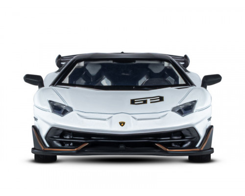 Машина АВТОПАНОРАМА Lamborghini SVJ, 1/24, белый, свет, звук, в/к 24,5х12,5х10,5 см