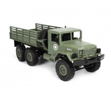 Радиоуправляемая машина WPL военный грузовик (зеленый) 6WD 2.4G 1/16 RTR