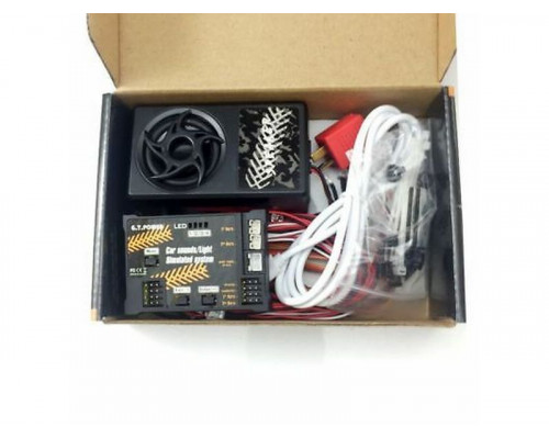 Комплект освещения G.T.Power с блоком управления и звуковой системой c Bluetooth