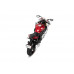 Мотоцикл АВТОПАНОРАМА YAMAHA YZF-R1, 1/12, металл, красный, свободный ход колес