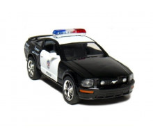 Машина Kinsmart 1:38 FORD Mustang GT Police инерция (1/12шт.) б/к