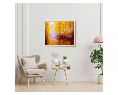 Картина по номерам с цветной схемой 40х50 КОВАЛЁВ В. ОСЕНЬ (27 цветов)