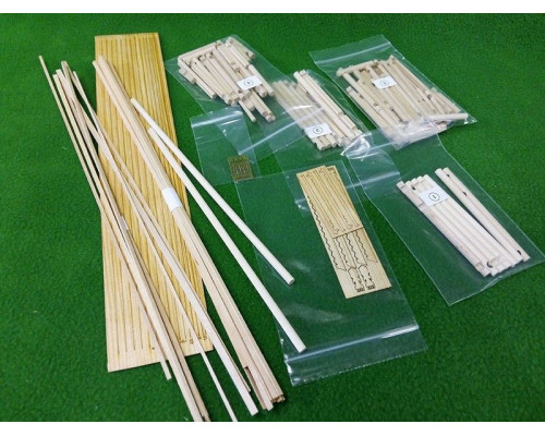 Сборная деревянная модель СВМодель. Амбар из деревни Коккойла, 296 деталей, 1/72