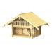 Сборная деревянная модель СВМодель. Амбар из деревни Коккойла, 296 деталей, 1/72