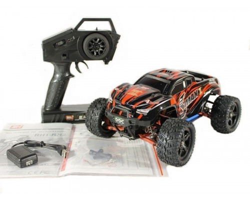 Радиоуправляемый монстр Remo Hobby SMAX UPGRADE V2.0 (красный) 4WD 2.4G 1/16 RTR