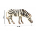 Набор фигурок животных MASAI MARA MM201-009 серии Мир диких животных: Семья зебр, 5 пр.