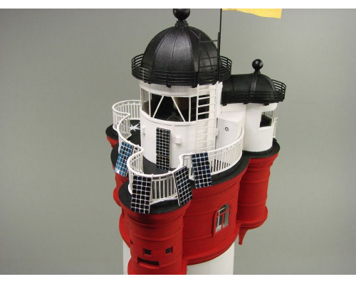 Сборная картонная модель Shipyard маяк Roter Sand Lighthouse (№46), 1/87