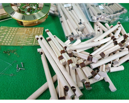 Сборная деревянная модель СВМодель. Деревянные часы Башня Эльфов, 6300 деталей, 1/35