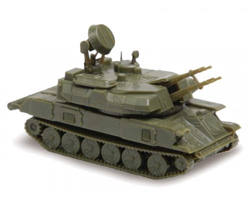 Сборная модель ZVEZDA Советская зенитная САУ Шилка, 1/100