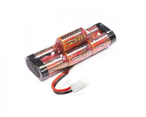 Аккумулятор Ni-Mh VBPower 5000mAh, 8,4V Tamiya, банка с верху