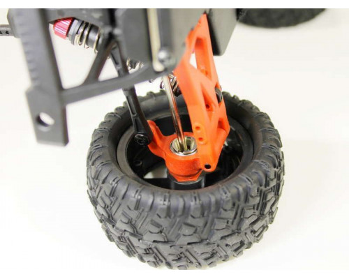 Радиоуправляемый монстр Remo Hobby SMAX UPGRADE (синий) 4WD 2.4G 1/16 RTR