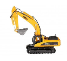 Металлический экскаватор с ковшом HUI NA TOYS 1/40