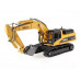Металлический экскаватор с ковшом HUI NA TOYS 1/40