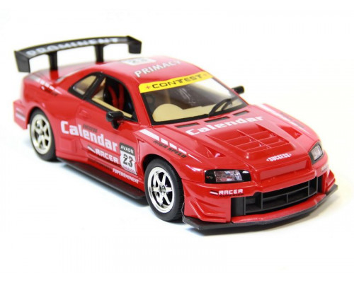 Р/У клевые тачки Nissan Skyline GTR34 1:14 + акб