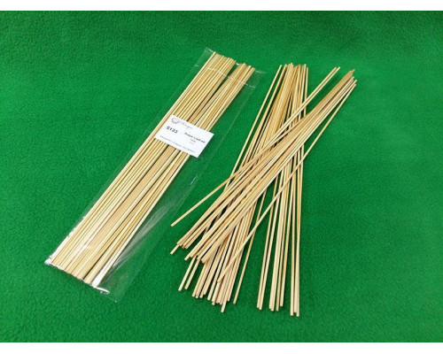 Деревянные рейки 1,5х2 мм, длина 300 мм, сосна, 30 шт