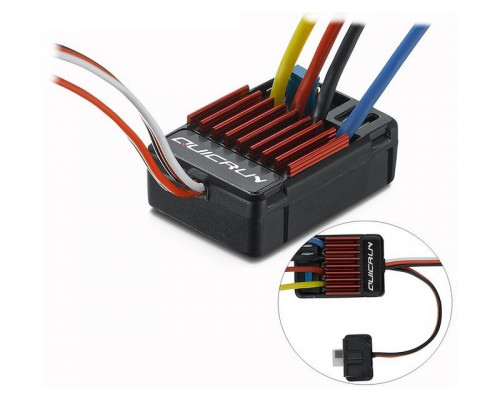 Коллекторный регулятор Hobbywing QuicRun 1625 Brushed (25A-100A, 1/18, 1/16)