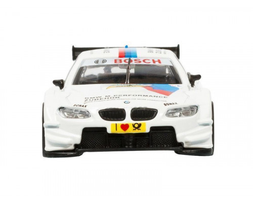 Машина АВТОПАНОРАМА BMW M3 DTM, 1/42, белый, инерция, откр. двери, в/к 17,5*12,5*6,5 см