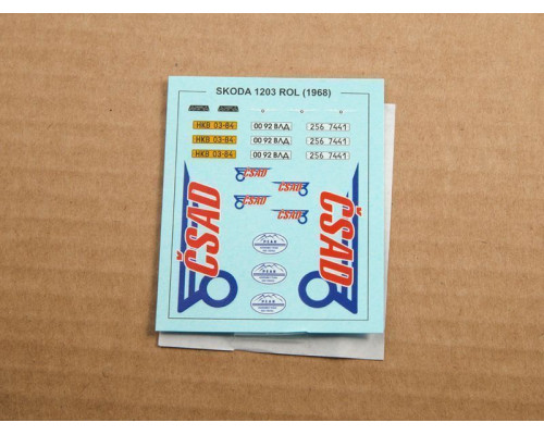 Сборная модель AVD Skoda 1203 ROL (1968)