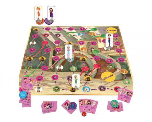 Настольная игра ZVEZDA Царевны. Тетрадь желаний., детская