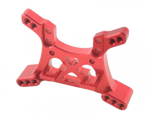 Алюминиевая стойка амортизаторов V2 для Remo Hobby 1/16, красная