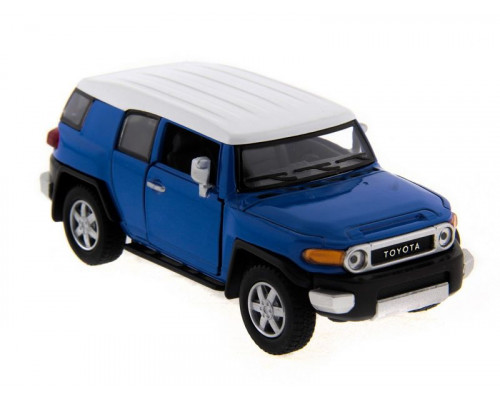 Машина Kinsmart TOYOTA FJ CRUISER инерция (1/12шт.) 1:36 б/к