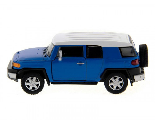 Машина Kinsmart TOYOTA FJ CRUISER инерция (1/12шт.) 1:36 б/к