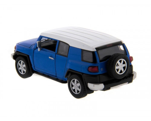 Машина Kinsmart TOYOTA FJ CRUISER инерция (1/12шт.) 1:36 б/к