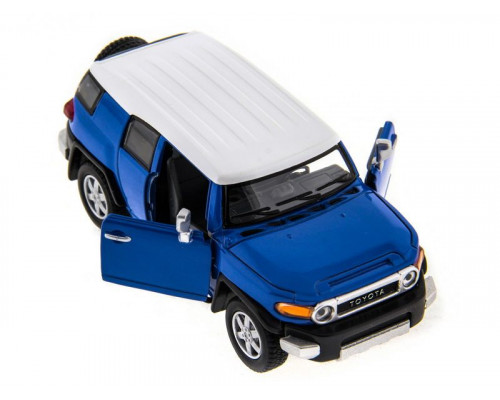 Машина Kinsmart TOYOTA FJ CRUISER инерция (1/12шт.) 1:36 б/к
