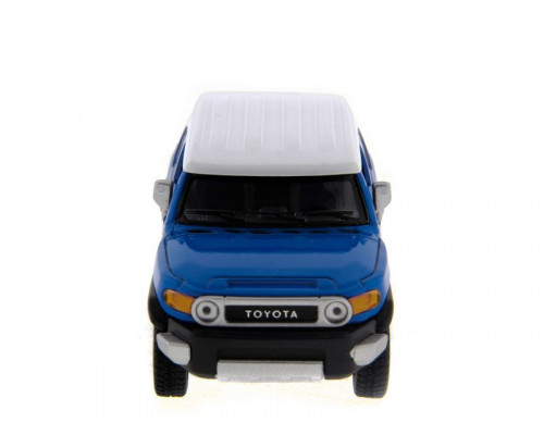 Машина Kinsmart TOYOTA FJ CRUISER инерция (1/12шт.) 1:36 б/к