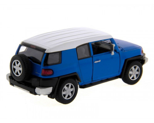 Машина Kinsmart TOYOTA FJ CRUISER инерция (1/12шт.) 1:36 б/к