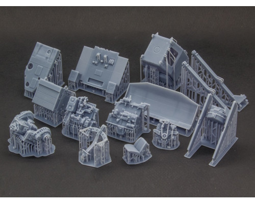 Сборная модель Red Iron Models Бульдозер Т-130 РХБЗ, 1/35