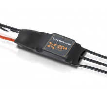 Бесколлекторный регулятор Hobbywing XRotor-20A-Wire Leaded (-, )